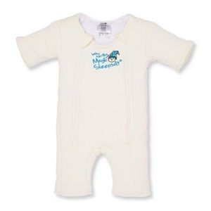 Baby Merlin’s Magic Sleepsuit Swaddle Transition Size Small, Cream